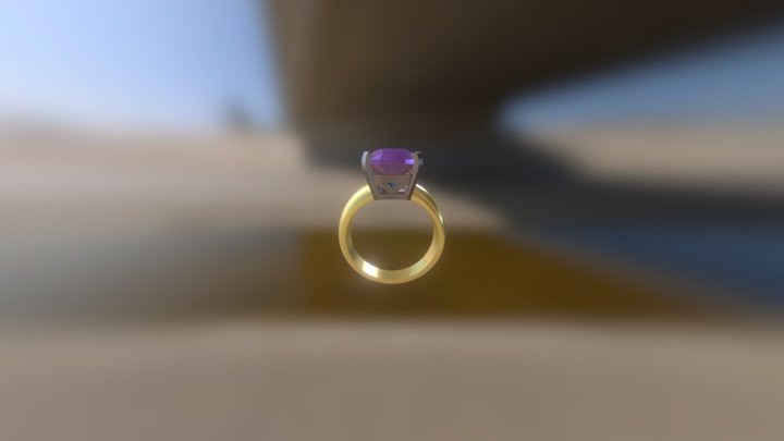  Amethyst 3D Model
