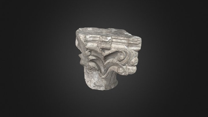 Capitel Románico 3D Model