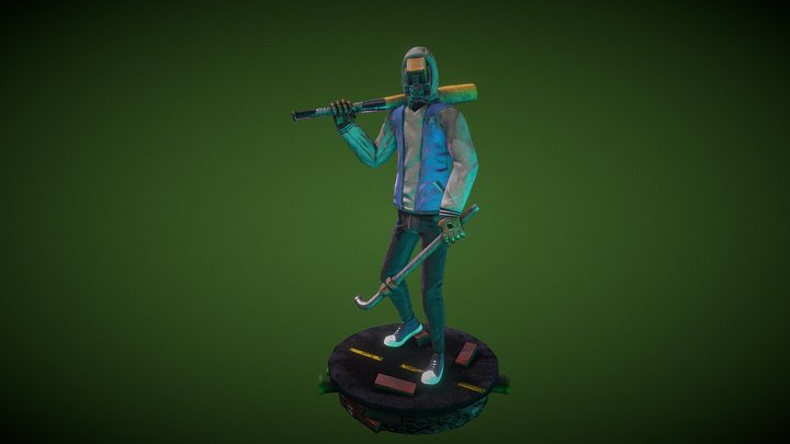 Bob Hide Robot 3D Model