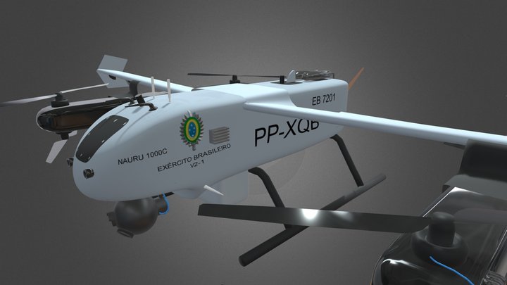 Nauru Exército Brasileiro 3D Model