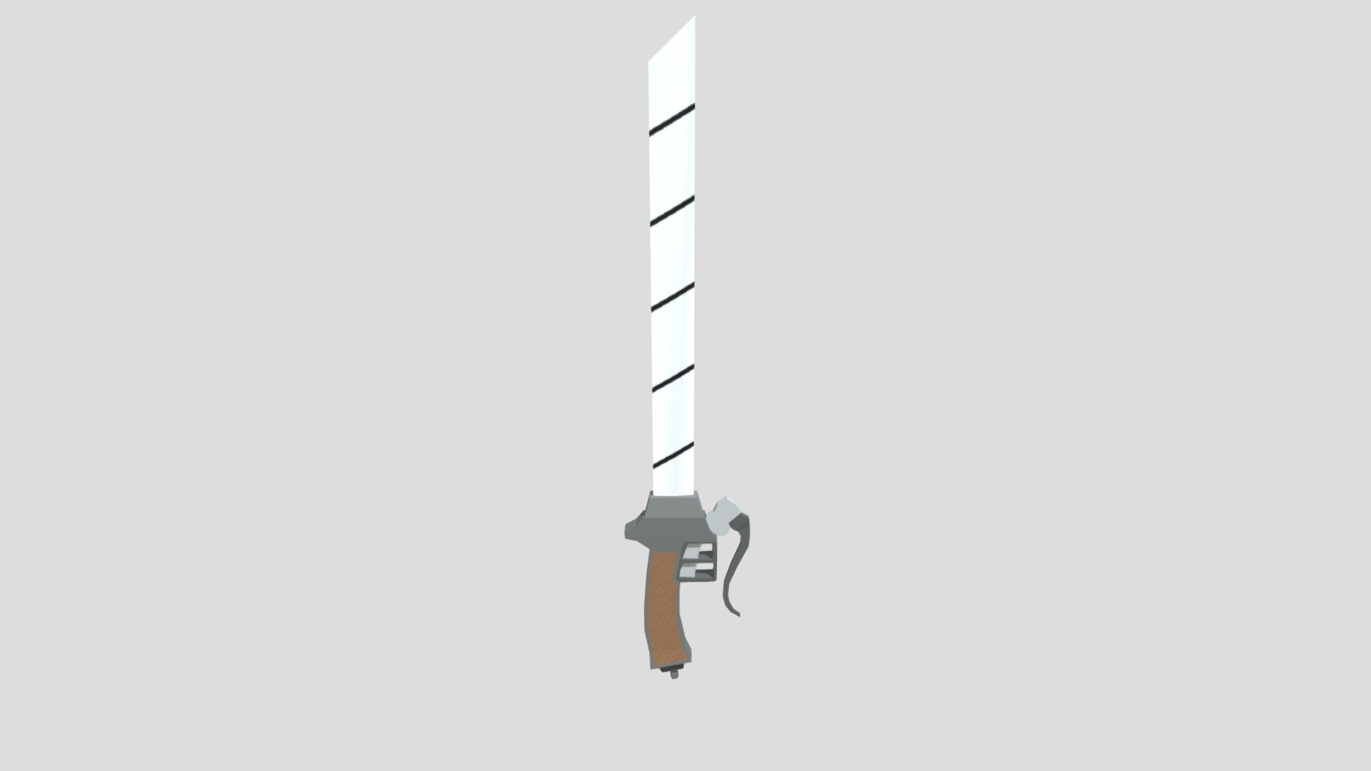 Low Poly Aot Sword Download Free 3D model by KTcovy (elkera