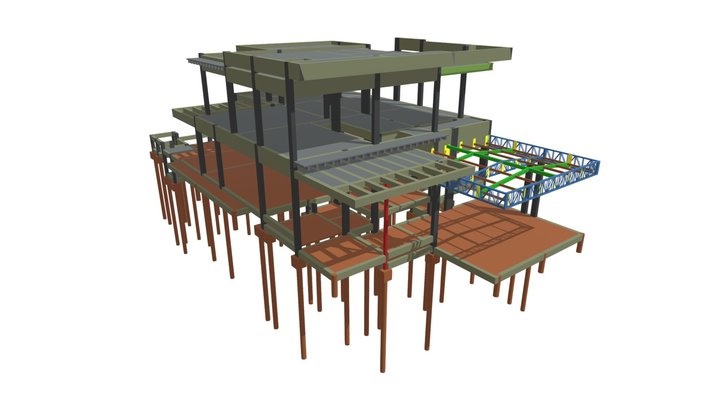 Projeto Estrutural - Bevilacqua - Rayssa 3D Model