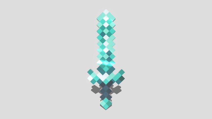 Diamond Sword 3D Model