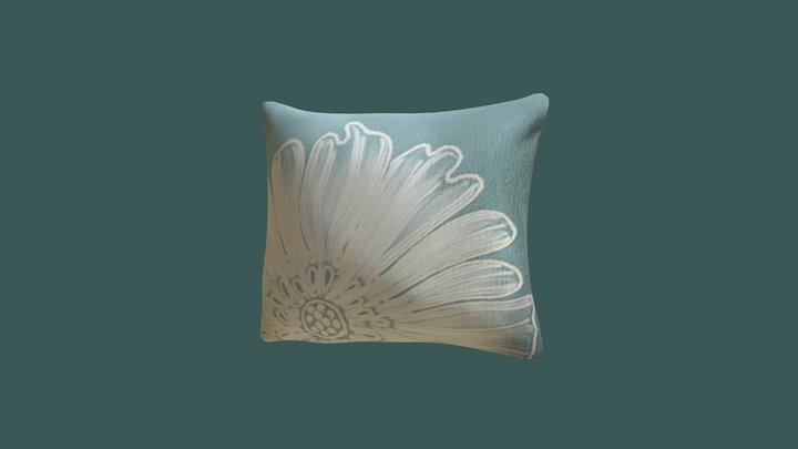 Ashley Homestore Pillow Flower 3D Model