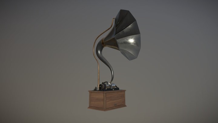 phonographe 3D Model