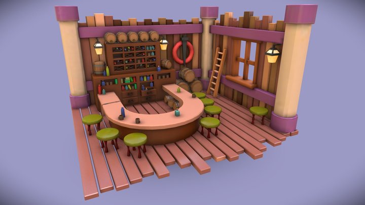 Bar / Бар 3D Model