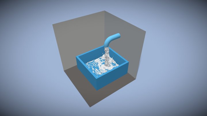 3D Sketchbook 3 - Fluid Simulation 3D Model