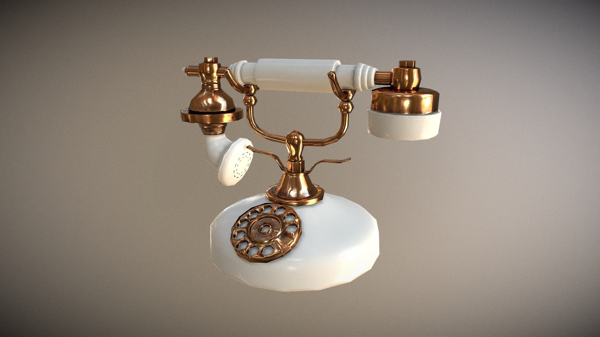 Low Poly Phone for VR - 3D model by sickbrick [e079f0c] - Sketchfab