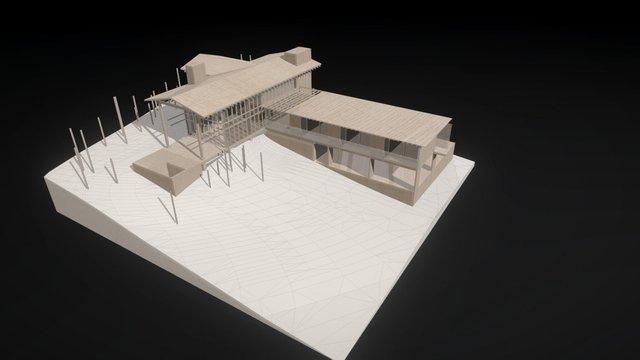 Casa del Bosque 3D Model