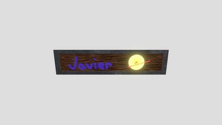 NamePlate 3D Model