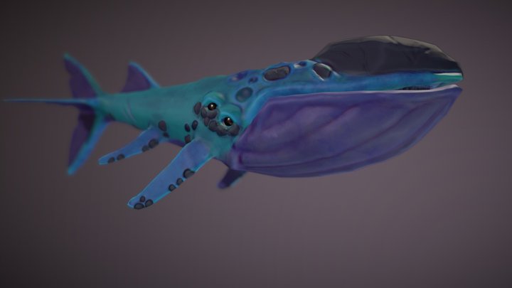 Ka'loog the Space Whale 3D Model