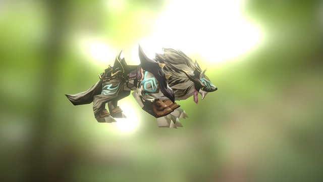 Wolf 3D Model