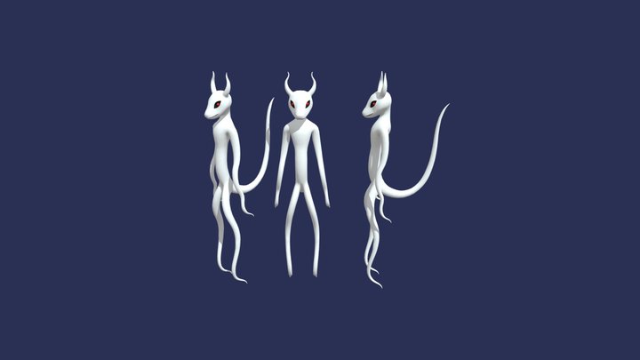 Giegue / Giygas from Earthbound Beginnings 3D Model