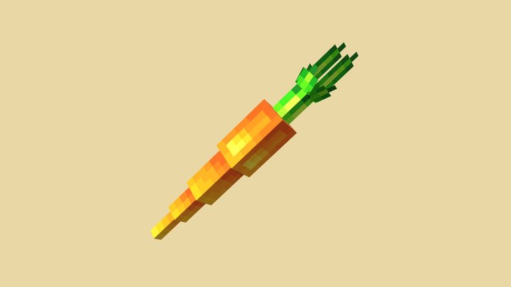 Carrot 3D Model