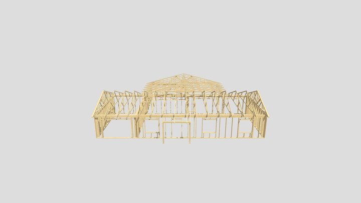 Котедж 3D Model