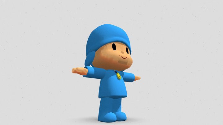 Pocoyo 3D Model