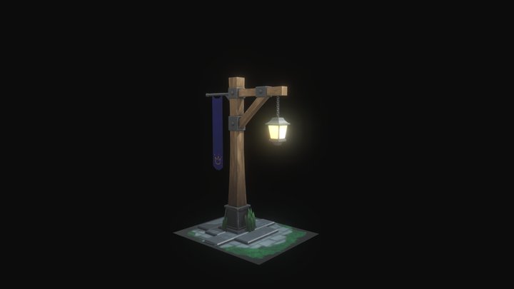 LAMP_UVW 3D Model