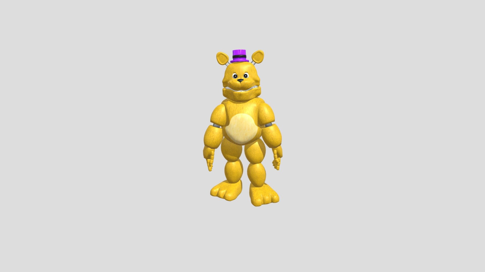 Fast Fredbear - 3D model by ad.palanggalan [e082d7f] - Sketchfab