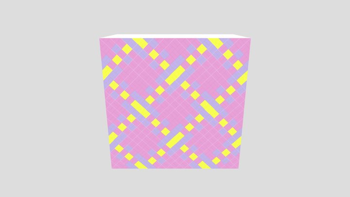 yellow-line-ppband-basket 3D Model