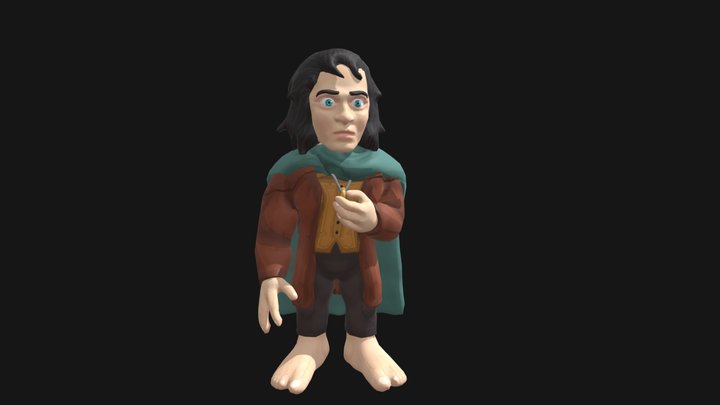 World of Warcraft Frodo 3D Model