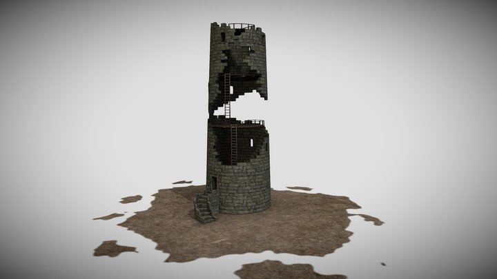 The Enchanted Tower 3D Model