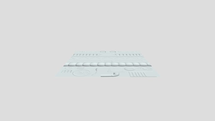 EMOND-PREFONTAINE_Daphnee_TP2_Trimsheet 3D Model