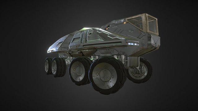 AT-TE Remastered 3D Model