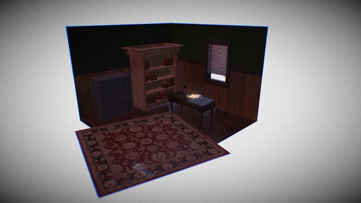 Detective's office 3D Model
