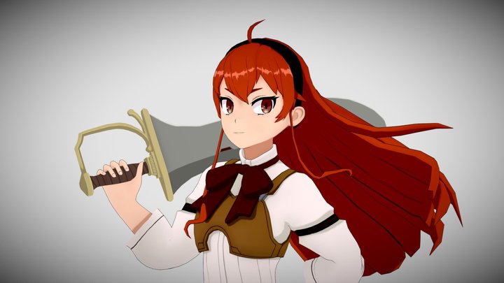 Eris Greyrat - Mushoku Tensei 3D Model