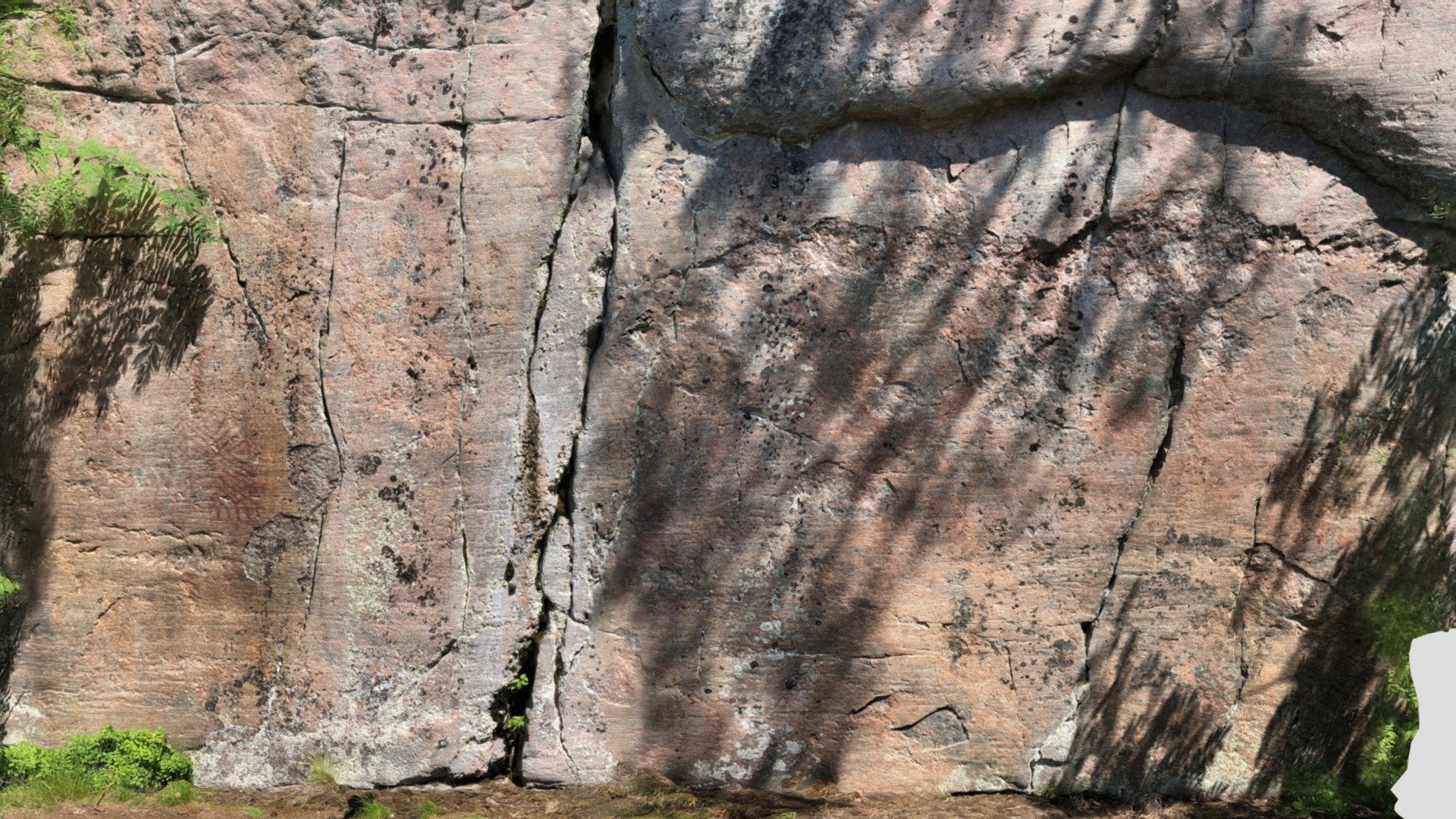 Stone age rock art, Vitträsk, Finland