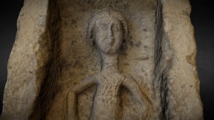 Etruscan - Closing Plate (4th cent. B.C.) – Gratis 3D-model STL
