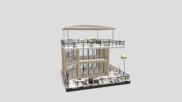Villa 01 3D Model