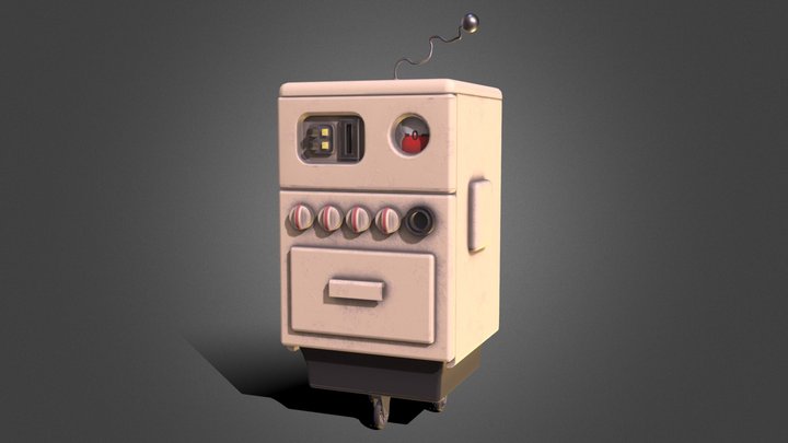 Wallace & Gromit Cooker 3D Model