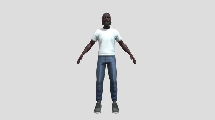 Avatar Terron Williams 3D Model