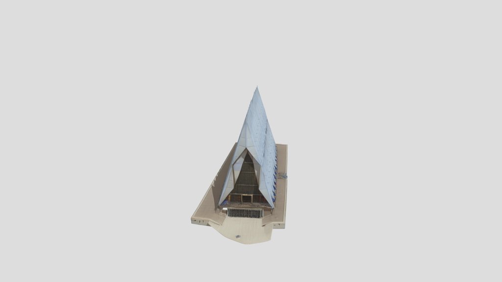 Cadet Chapel Max · Highest 3D Model