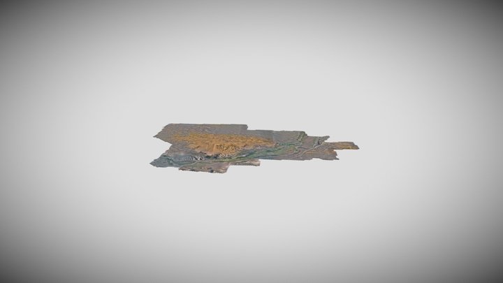 Sarycum. Textured Mesh 3D Model