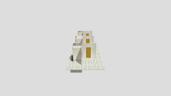 Баня 3 шт 3D Model