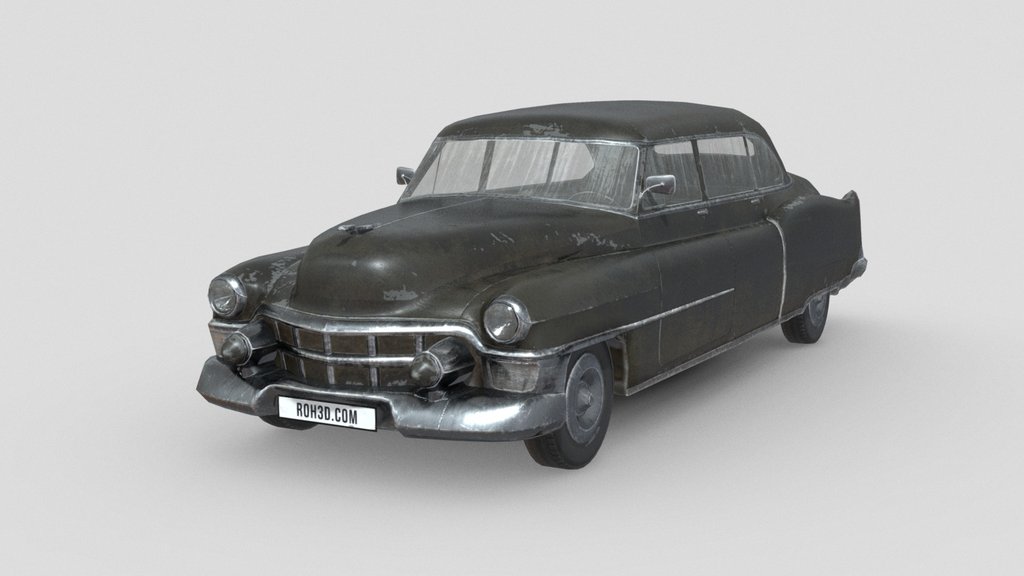 Dirty Car - Cadillac 75 Sedan 1953