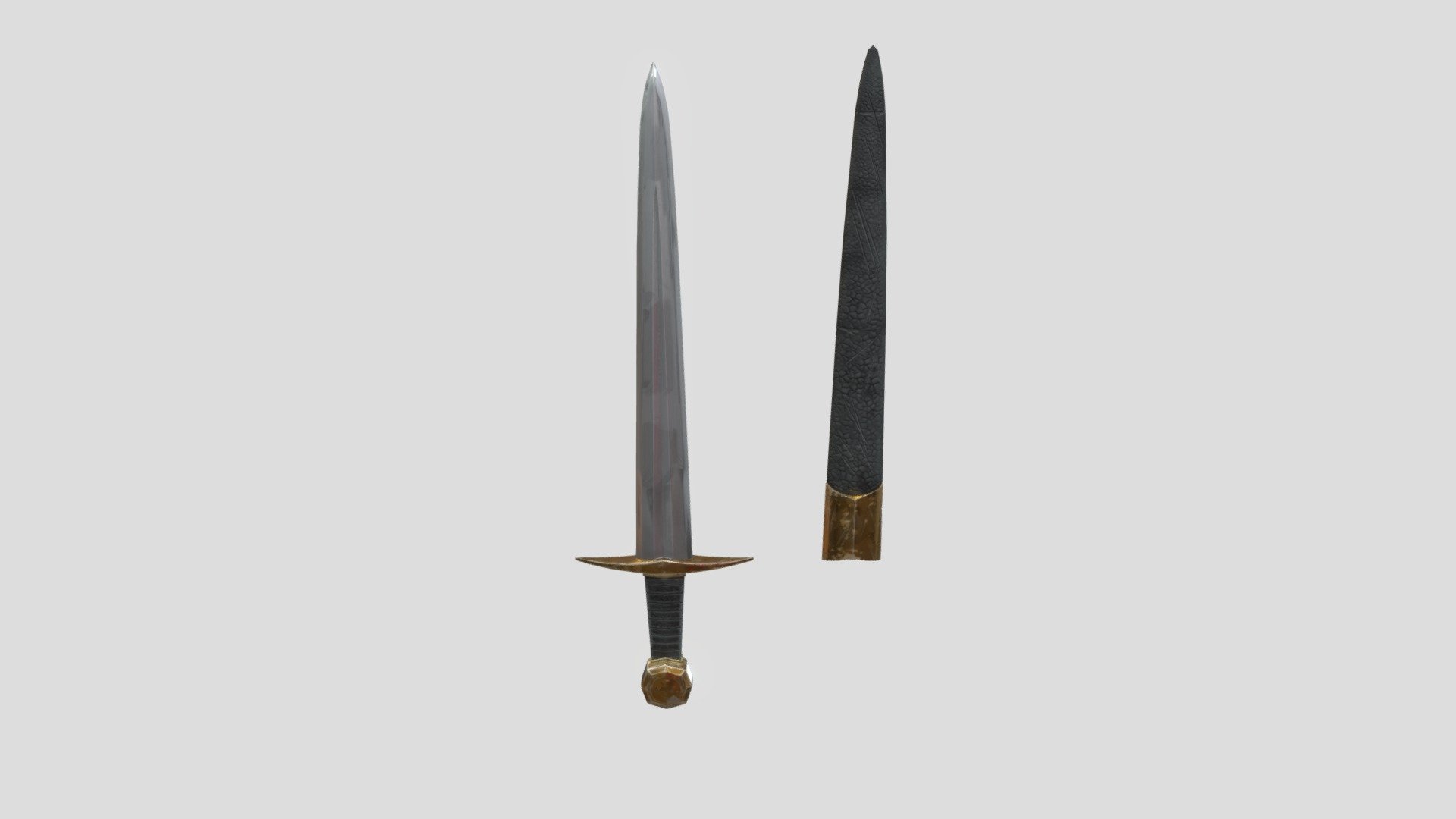 Medieval Sword - Download Free 3D model by UriZX [e08fcb2] - Sketchfab
