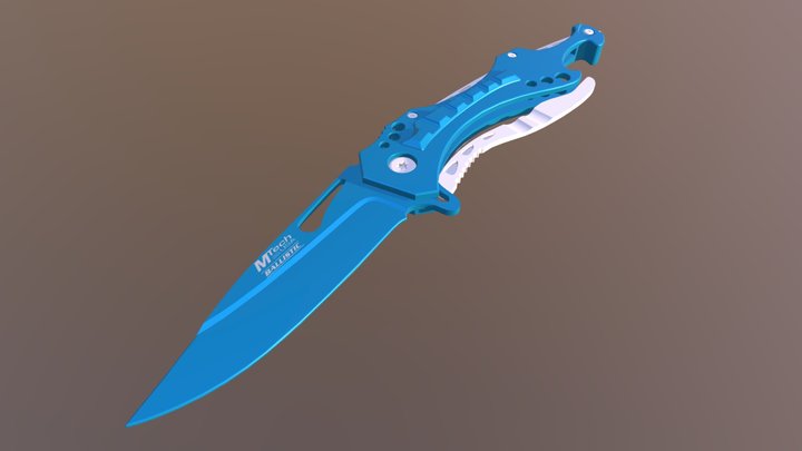 MTech USA Ballistic Knife 3D Model