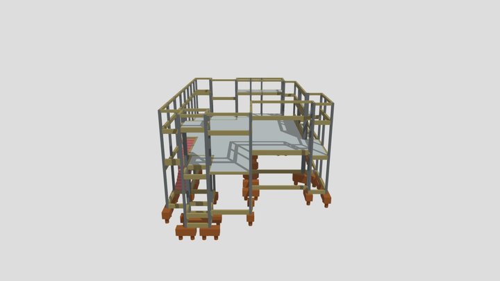 Estrutura Daterra 3D Model