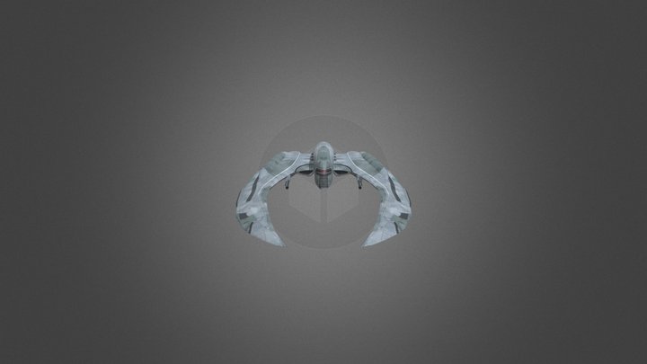 Cylon Raider New 3D Model
