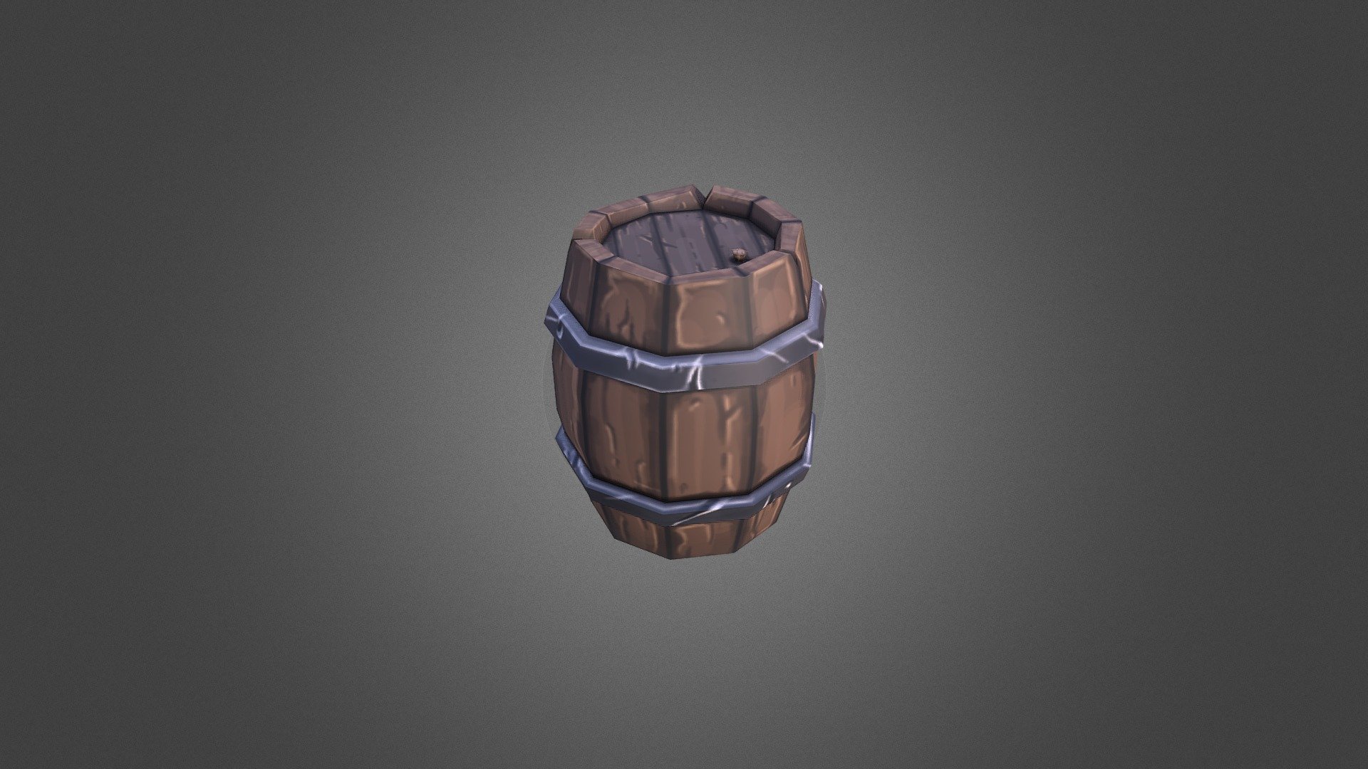 Cartoon barrel