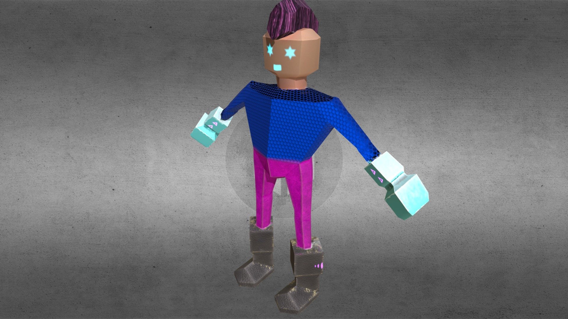 Hero - 3D model by Edmarye Flores (@akizahades) [e09218c] - Sketchfab