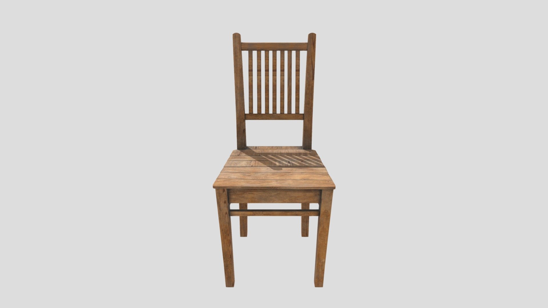 Wooden Chair - Download Free 3D Model By Alex.yefremov [e092f97 ...