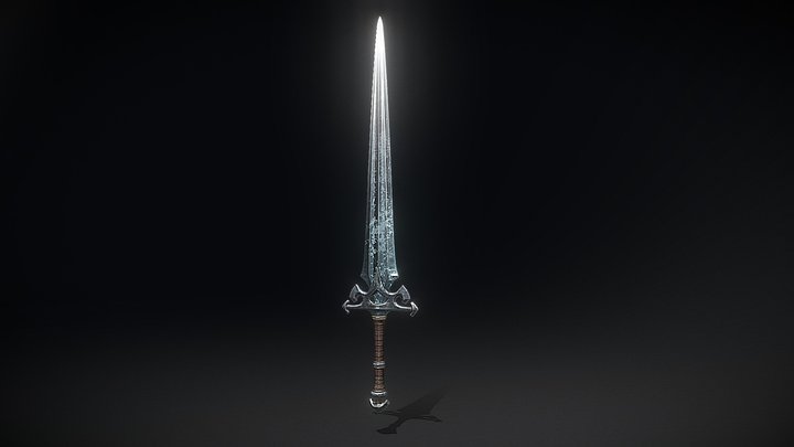 Blessed Greatsword 3D Model