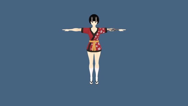Sumi 3D Model