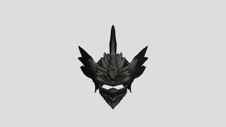 Crow Amazon's Mask 3D Model