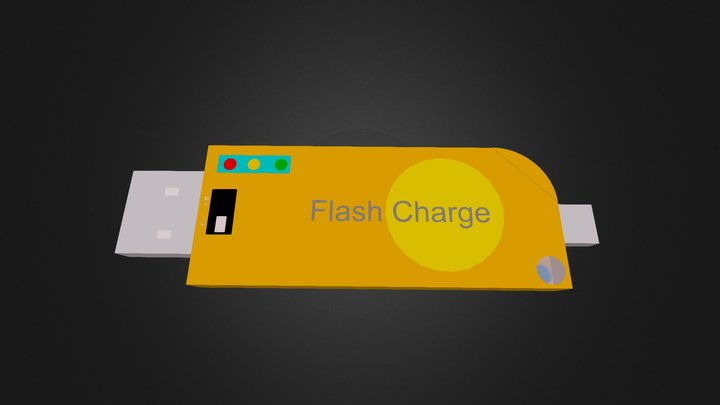 Flash Charge 3D Model