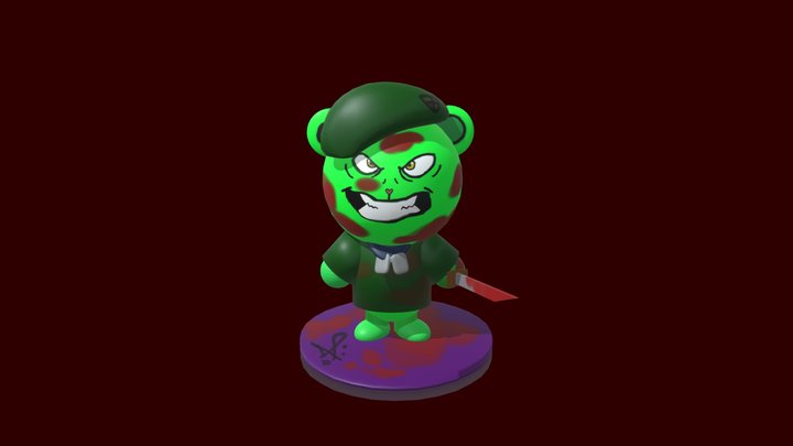 Flippy 3D Model